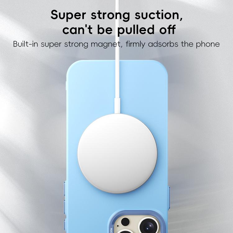 PC Flocking MagSafe Magnetic Phone Case, For iPhone 15 Pro Max, For iPhone 15 Pro, For iPhone 15