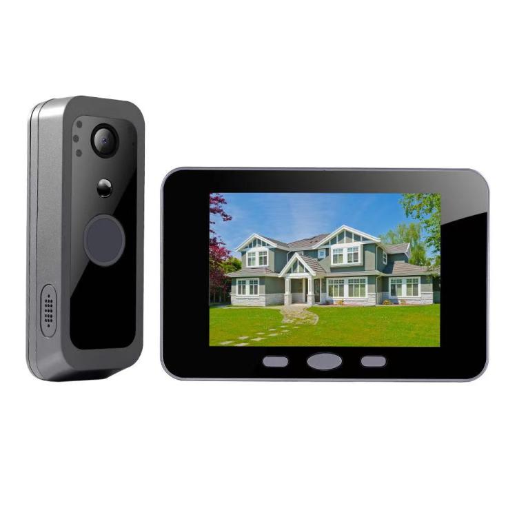 SY-30 4 inch PIR Night Vision 2.4G Video Intercom Doorbell, SY-30