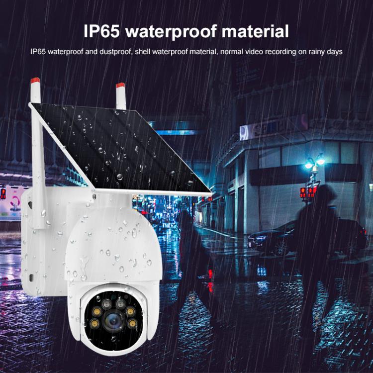 1080P Outdoor Low Power Solar Panel HD WiFi Surveillance Camera, with Battery, without Battery