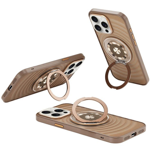 Skin Ripples MagSafe Holder Phone Case, For iPhone 15 Pro, For iPhone 15, For iPhone 14, For iPhone 14 Pro