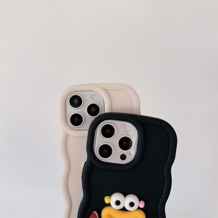 Cartoon Sausage Mouth TPU Phone Case with Bead Chain, For iPhone 11 Pro, For iPhone XS / X, For iPhone XR, For iPhone XS Max