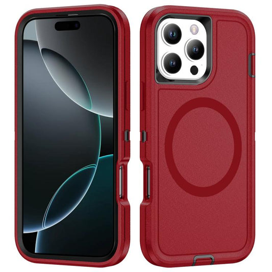 Life Waterproof Rugged MagSafe Magnetic Phone Case, For iPhone 16 Pro Max, For iPhone 16 Pro, For iPhone 16 Plus, For iPhone 16