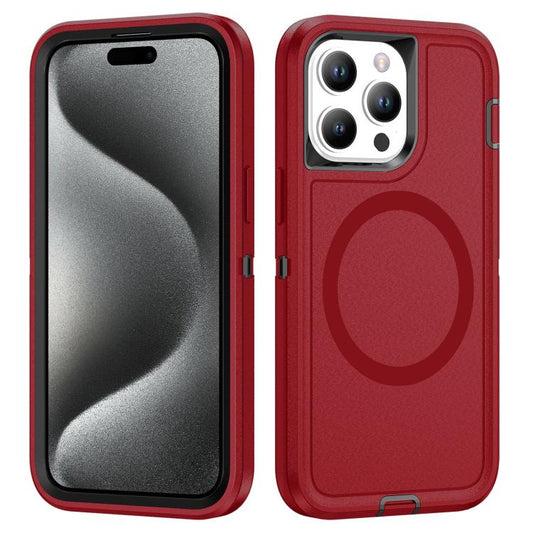 Life Waterproof Rugged MagSafe Magnetic Phone Case, For iPhone 15 Pro Max, For iPhone 15 Pro, For iPhone 14 Plus / 15 Plus, For iPhone 15