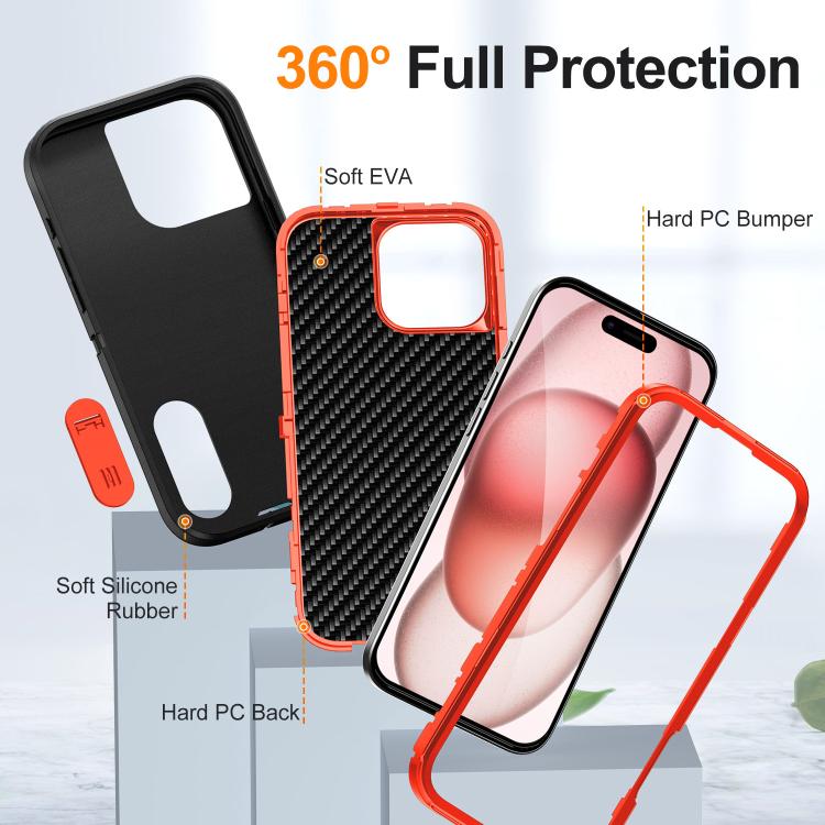 Defender Gen2 Rugged PC + Silicone Phone Case with Holder, For iPhone 16 Pro Max, For iPhone 16 Pro, For iPhone 16 Plus