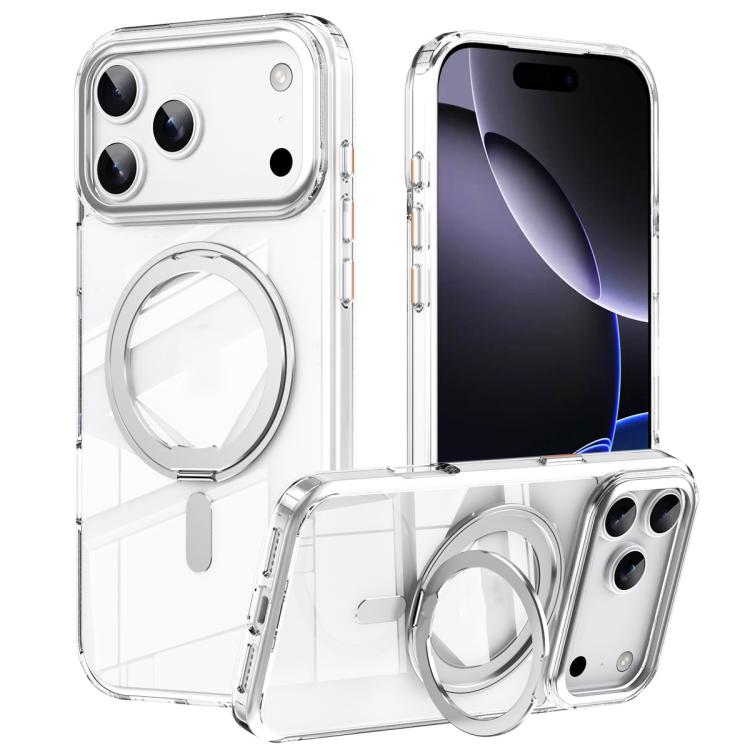 Frosted 360 Degree MagSafe Magnetic Holder Phone Case