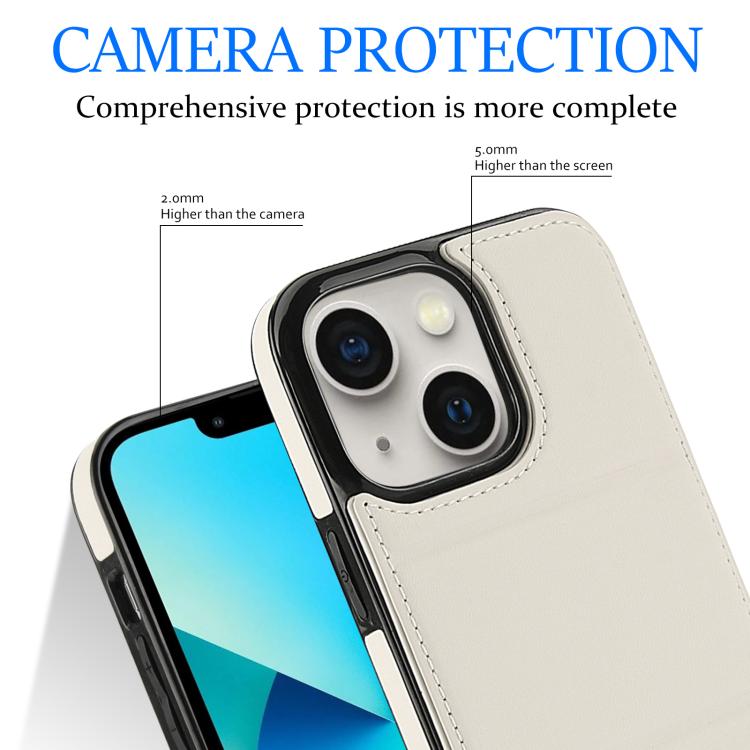 Tri-fold Holder Leather Phone Case with Card Slot, For iPhone 14 Plus, For iPhone 14, For iPhone 14 Pro, For iPhone 14 Pro Max