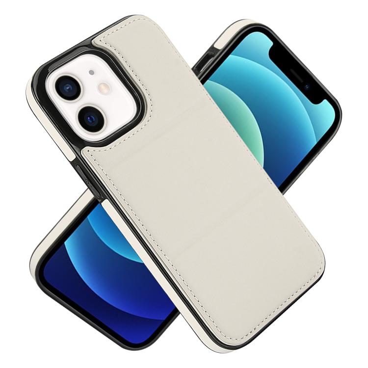 Tri-fold Holder Leather Phone Case with Card Slot, For iPhone 12 mini, For iPhone 11 Pro Max, For iPhone 11, For iPhone 11 Pro