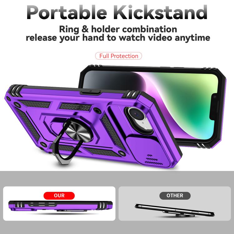 Sliding Camshield Holder Phone Case, For iPhone 16e