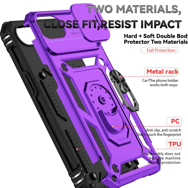 Sliding Camshield Holder Phone Case, For iPhone 16e