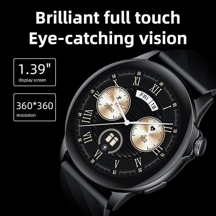 Yesido IO29 Waterproof Smart BT Watch, 1.39 inch Screen, Support BT Call / Heart Rate