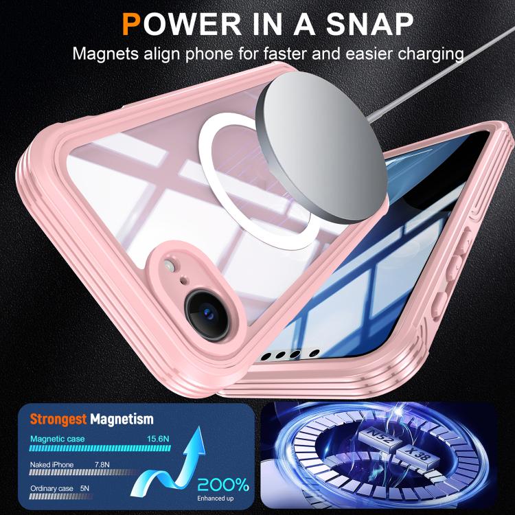 RedPepper Tempered Glass MagSafe Phone Case, For iPhone 16e