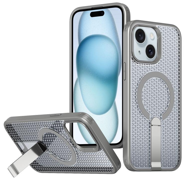 Honeycomb Cooling MagSafe Holder Phone Case