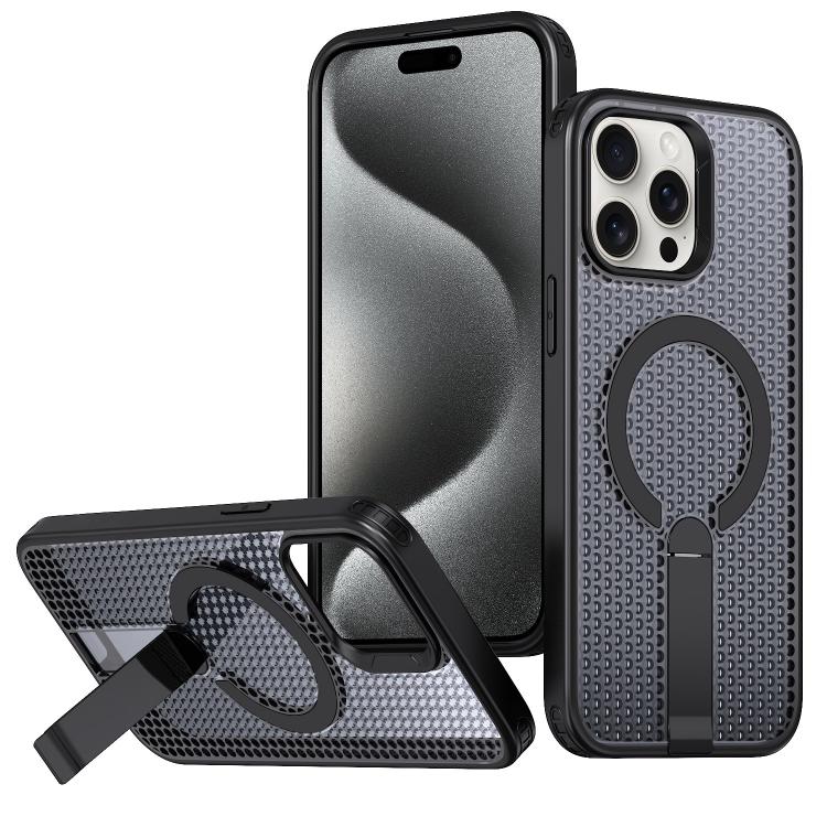 Honeycomb Cooling MagSafe Holder Phone Case