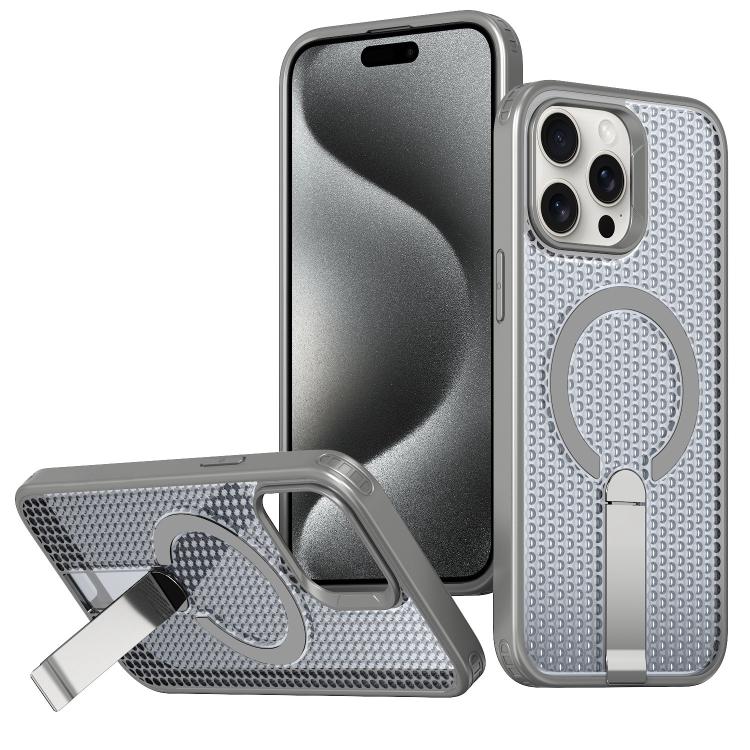 Honeycomb Cooling MagSafe Holder Phone Case