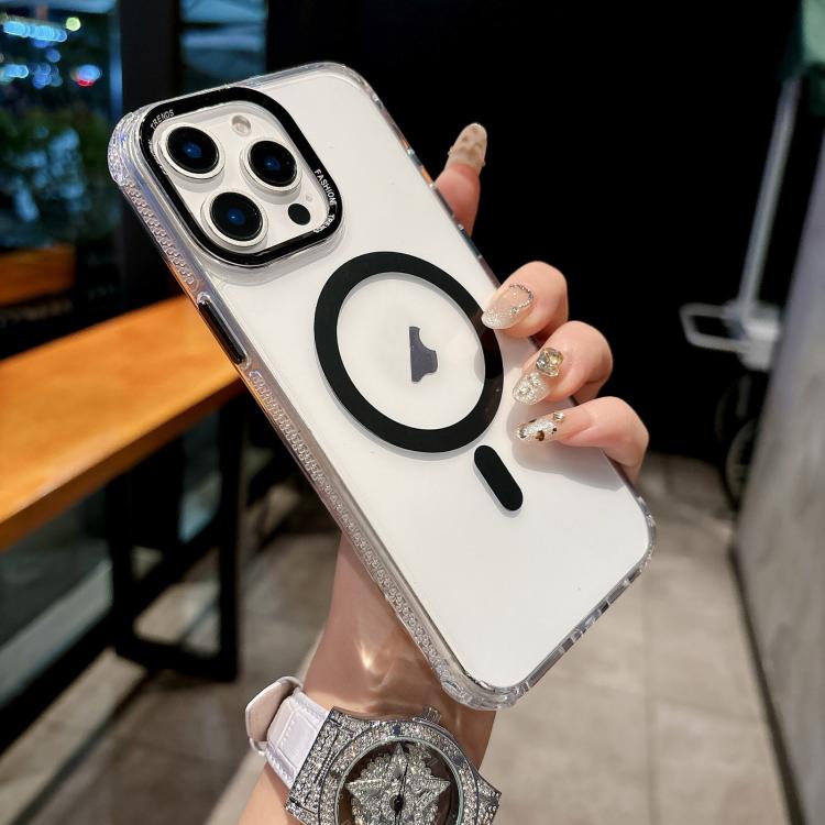 Color Diamond PC Hybrid TPU MagSafe Magnetic Phone Case, For iPhone 13 Pro, For iPhone 12, For iPhone 12 Pro Max, For iPhone 12 Pro