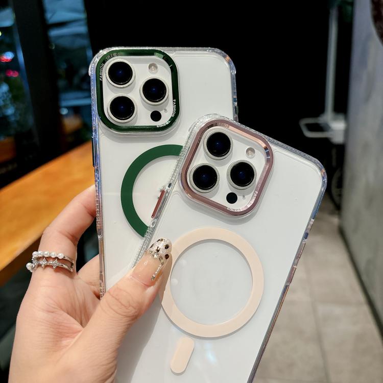 Color Diamond PC Hybrid TPU MagSafe Magnetic Phone Case, For iPhone 11