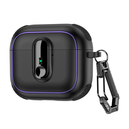 Armor Magnetic Wireless Earphones Case with Security Lock, For AirPods 3, For AirPods Pro