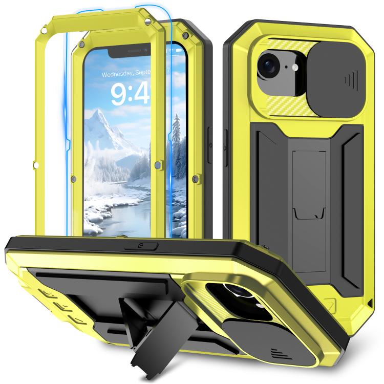 Sliding Camera IP68 Waterproof Holder Phone Case, For iPhone 16e