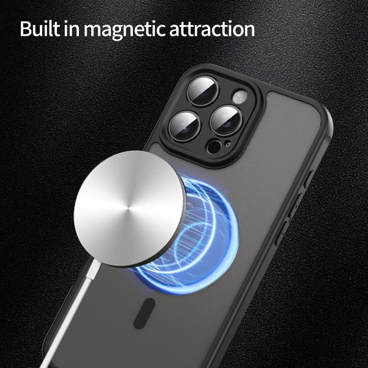 Fan Dun Series TPU Hybrid PC Frosted Magsafe Phone Case, For iPhone 13 Pro, For iPhone 13