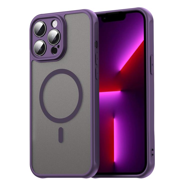 Fan Dun Series TPU Hybrid PC Frosted Magsafe Phone Case, For iPhone 13 Pro, For iPhone 13