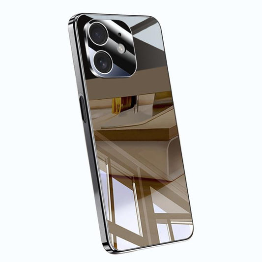 Electroplating Ice Crystal Airbag Full Coverage Shockproof Phone Case