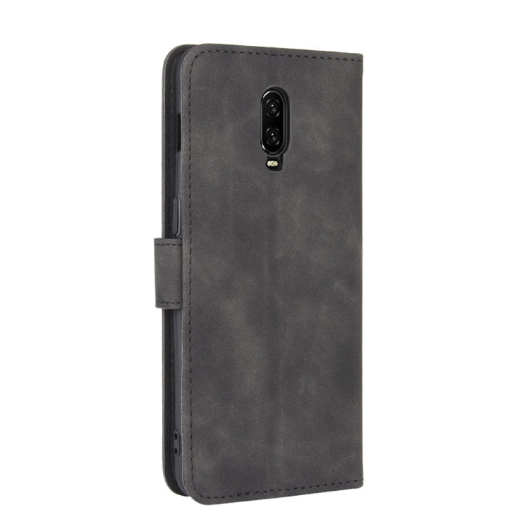 Solid Color Skin Feel Magnetic Buckle Horizontal Flip Calf Texture PU Leather Case with Holder & Card Slots & Wallet, For OnePlus 6T, For OnePlus 7, For BlackBerry Priv, For OnePlus 7 Pro