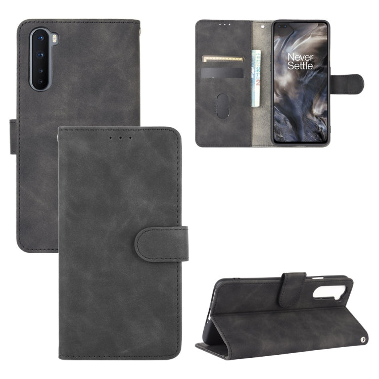 Solid Color Skin Feel Magnetic Buckle Horizontal Flip Calf Texture PU Leather Case with Holder & Card Slots & Wallet, For OnePlus Nord, For OnePlus 8, For OnePlus 5, For OnePlus 8 Pro, For OnePlus 5T, For OnePlus 6