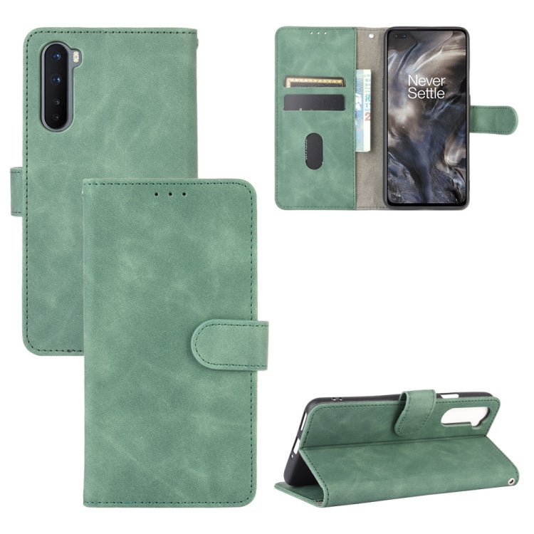 Solid Color Skin Feel Magnetic Buckle Horizontal Flip Calf Texture PU Leather Case with Holder & Card Slots & Wallet, For OnePlus Nord, For OnePlus 8, For OnePlus 5, For OnePlus 8 Pro, For OnePlus 5T, For OnePlus 6