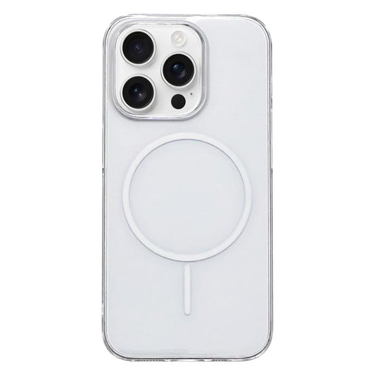 Clear Color PC Thin Circle MagSafe Phone Case, For iPhone 13 Pro, For iPhone 12 / 12 Pro, For iPhone 12 Pro Max