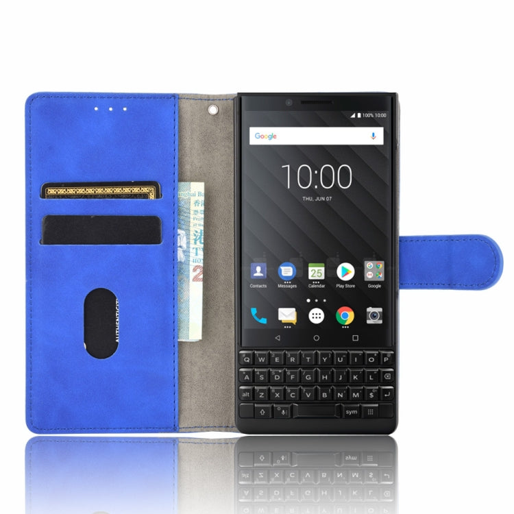 Solid Color Skin Feel Magnetic Buckle Horizontal Flip Calf Texture PU Leather Case with Holder & Card Slots & Wallet, For BlackBerry KEY2, For BlackBerry Keyone, For OnePlus 6T, For OnePlus 7, For BlackBerry Priv, For OnePlus 7 Pro