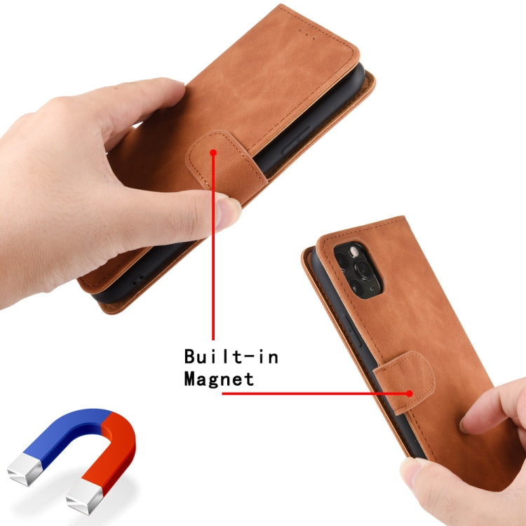 Solid Color Skin Feel Magnetic Buckle Horizontal Flip Calf Texture PU Leather Case with Holder & Card Slots & Wallet, For BlackBerry KEY2, For BlackBerry Keyone, For OnePlus 6T, For OnePlus 7, For BlackBerry Priv, For OnePlus 7 Pro