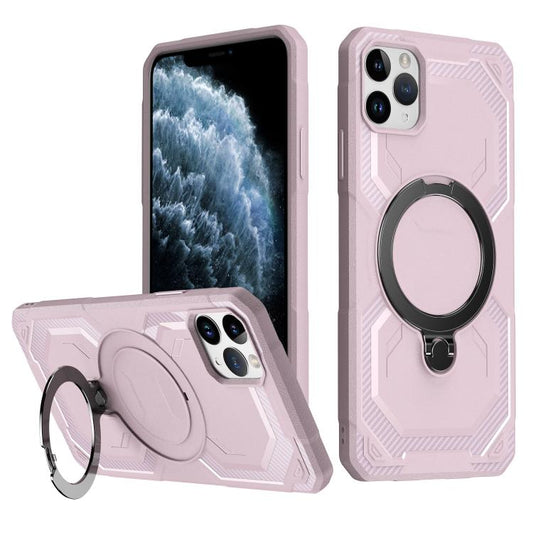 Frosted MagSafe Holder Phone Case, For iPhone 11 Pro, For iPhone XS / X, For iPhone XS Max