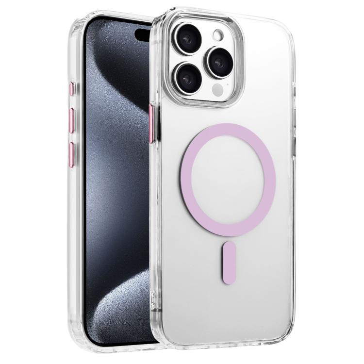High Transparency TPU Hybrid PC MagSafe Magnetic Phone Case, For iPhone 15 Pro Max, For iPhone 15 Pro, For iPhone 15 Plus / 14 Plus, For iPhone 15