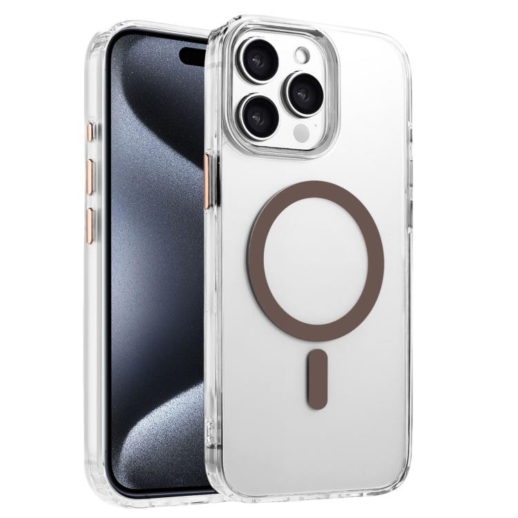 High Transparency TPU Hybrid PC MagSafe Magnetic Phone Case, For iPhone 15 Pro Max, For iPhone 15 Pro, For iPhone 15 Plus / 14 Plus, For iPhone 15