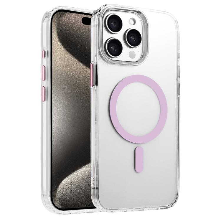 High Transparency TPU Hybrid PC MagSafe Magnetic Phone Case, For iPhone 15 Pro Max, For iPhone 15 Pro, For iPhone 15 Plus / 14 Plus, For iPhone 15