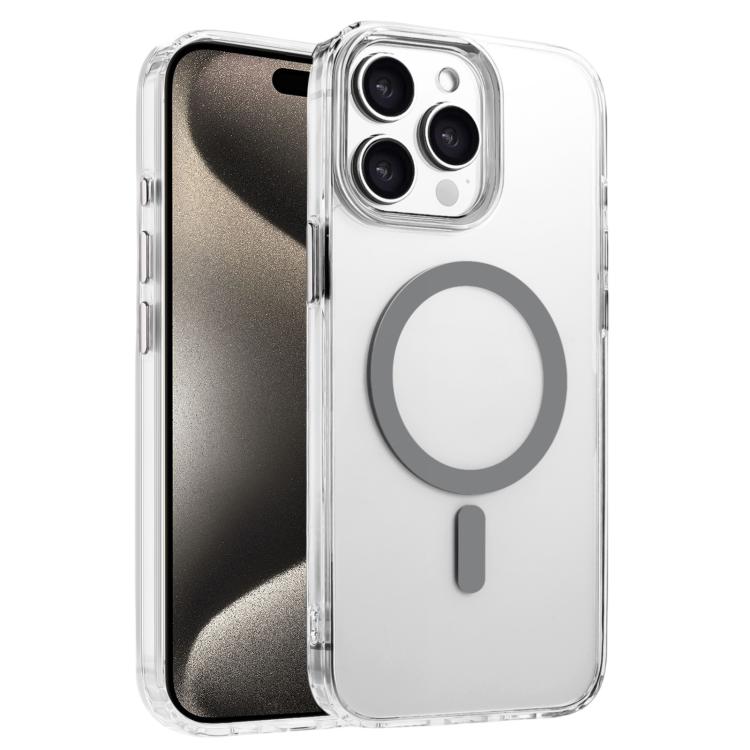 High Transparency TPU Hybrid PC MagSafe Magnetic Phone Case, For iPhone 15 Pro Max, For iPhone 15 Pro, For iPhone 15 Plus / 14 Plus, For iPhone 15