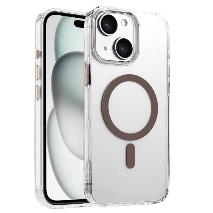 High Transparency TPU Hybrid PC MagSafe Magnetic Phone Case, For iPhone 15 Pro Max, For iPhone 15 Pro, For iPhone 15 Plus / 14 Plus, For iPhone 15