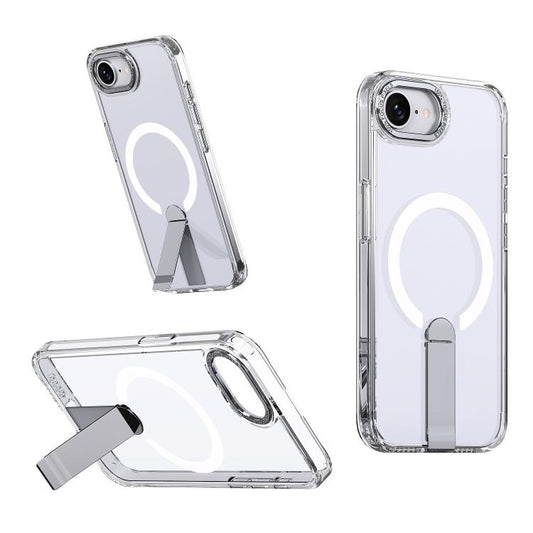 Star Shine Series TPU + PC MagSafe Phone Case with Fold Holder