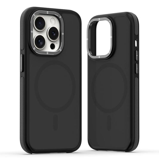 Dual-Color Skin Feel MagSafe Phone Case, For iPhone 13 Pro, For iPhone 12 / 12 Pro, For iPhone 12 Pro Max, For iPhone 11