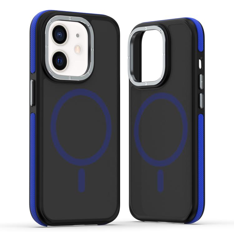 Dual-Color Skin Feel MagSafe Phone Case, For iPhone 13 Pro, For iPhone 12 / 12 Pro, For iPhone 12 Pro Max, For iPhone 11