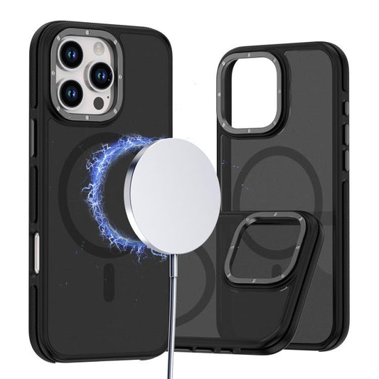 Dual-Color Skin Feel MagSafe Phone Case, For iPhone 16 Pro Max, For iPhone 16 Pro