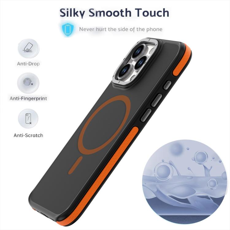 Dual-Color Skin Feel MagSafe Phone Case, For iPhone 16 Pro Max, For iPhone 16 Pro