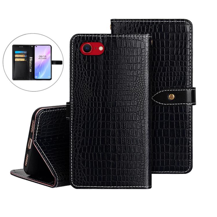 idewei Crocodile Texture Leather Phone Case, For iPhone 16e
