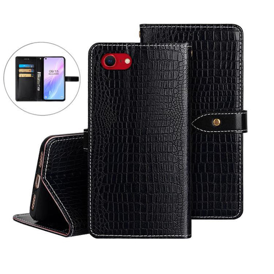 idewei Crocodile Texture Leather Phone Case, For iPhone 16e
