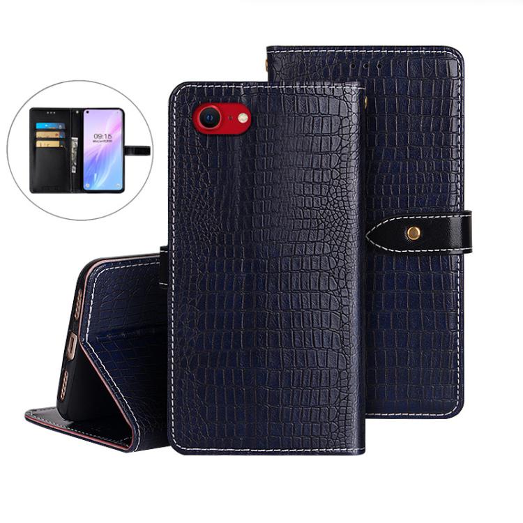 idewei Crocodile Texture Leather Phone Case, For iPhone 16e