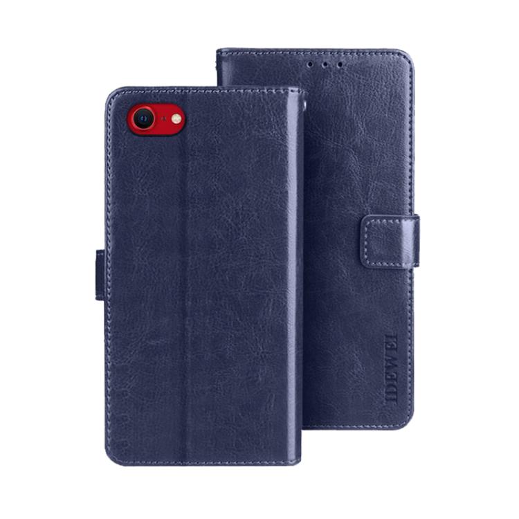 idewei Crazy Horse Texture Leather Phone Case, For iPhone 16e