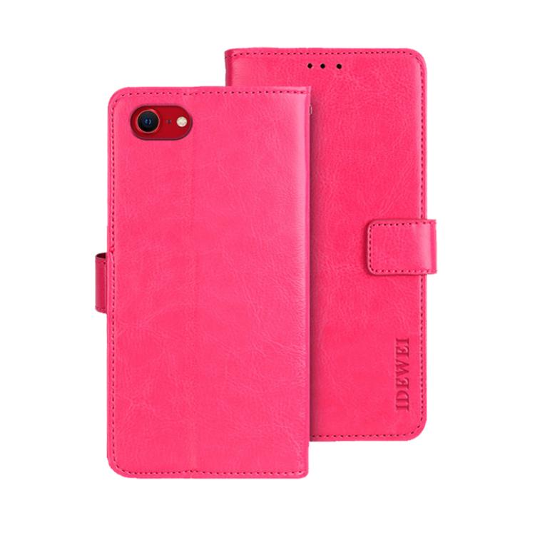 idewei Crazy Horse Texture Leather Phone Case, For iPhone 16e