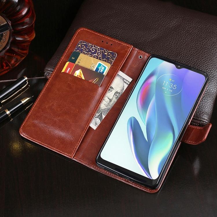 idewei Crazy Horse Texture Leather Phone Case, For iPhone 16e