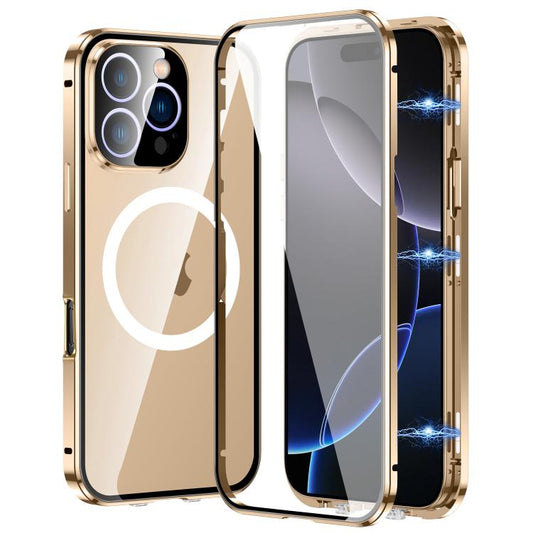 360 Full Body Magnetic Frosted MagSafe Phone Case, For iPhone 16 Pro Max, For iPhone 16 Pro, For iPhone 16, For iPhone 15 Pro Max