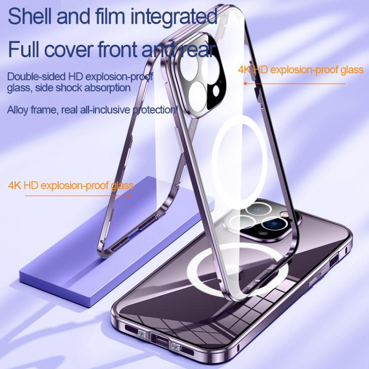 360 Full Body Magnetic Frosted MagSafe Phone Case